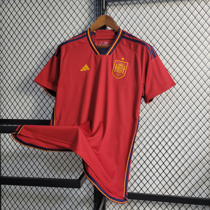 Spain World Cup Home Man Jersey 2022