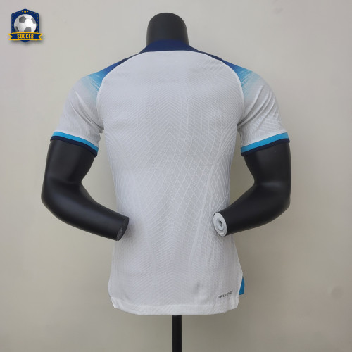 England 2022 World Cup Home Player Version Man Jersey