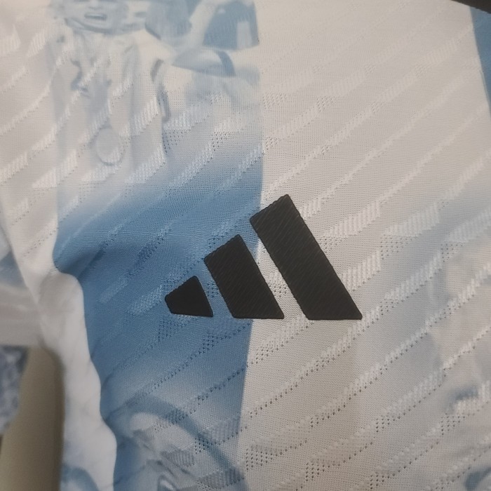 Argentina 2022 World Cup Winners Commemorative Edition Player Version Man Jersey