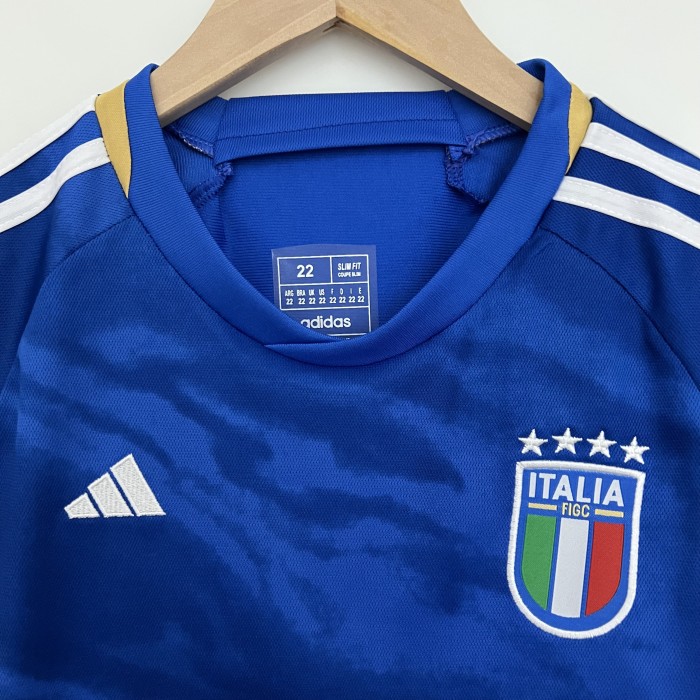 Italy Home Kids Jersey 23/24