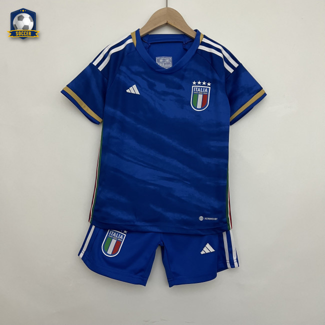 Italy Home Kids Jersey 23/24