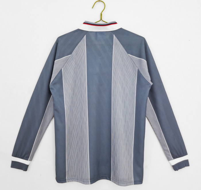 England Retro Away Long Sleeve  Jersey 1996