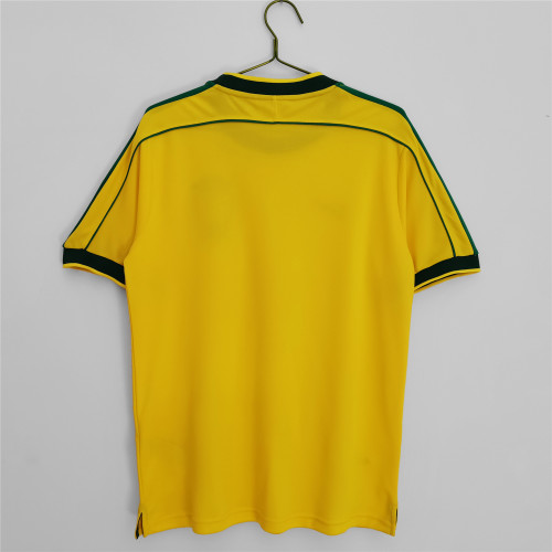 Brazil  Home Retro Jersey 1998