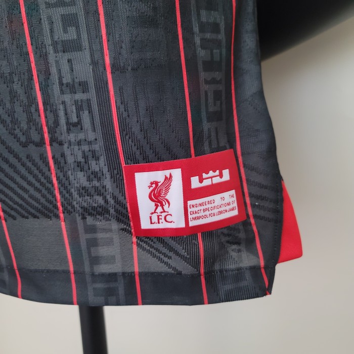LeBron James x Liverpool Player Version Jersey 22/23
