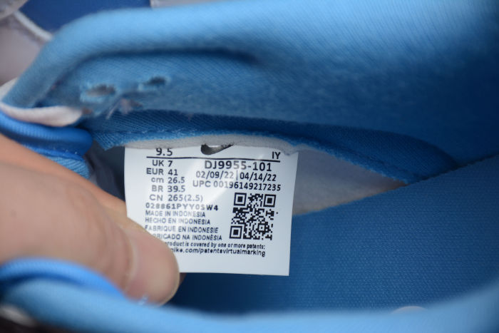 SB Dunk Low “Reverse UNC”  DJ9955-101