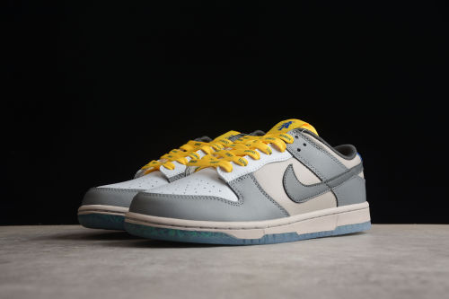 SB Dunk Low Retro University Blue Gray Blue Yellow DR6187-001
