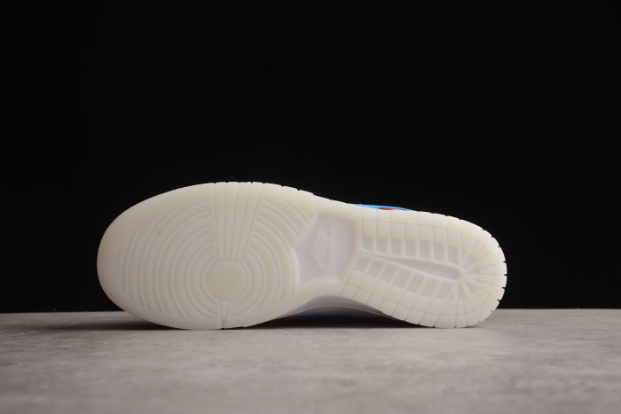 SB Dunk Low  Fruit Cereal  White Blue Red DH8009-600