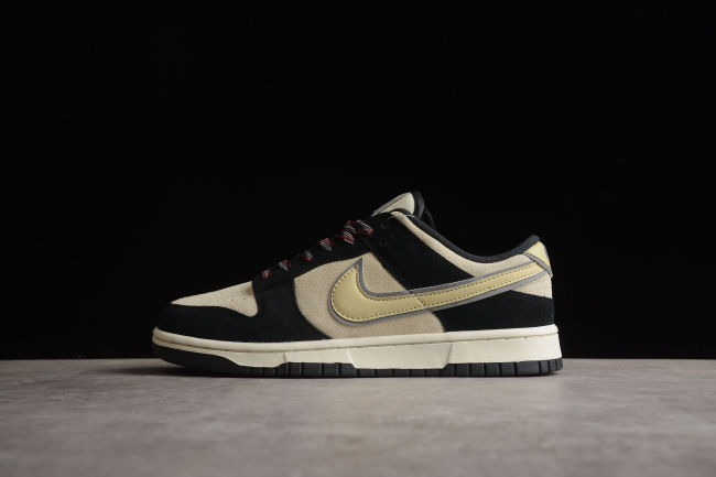 SB Dunk Low “Pink Suede” beige black DV3054-001
