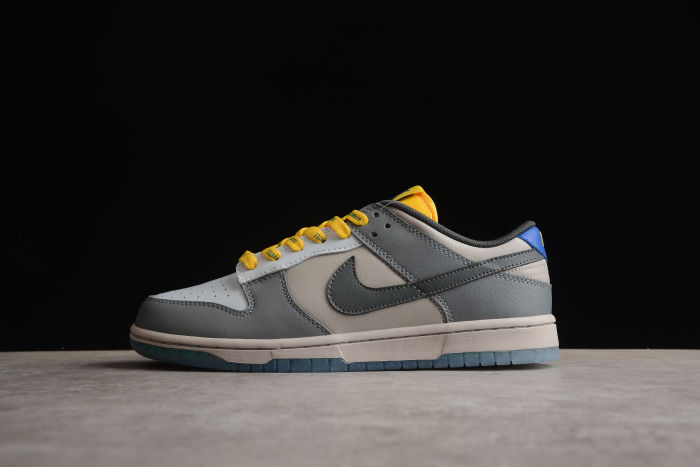 SB Dunk Low Retro University Blue Gray Blue Yellow DR6187-001