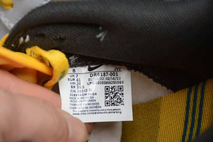 SB Dunk Low Retro University Blue Gray Blue Yellow DR6187-001