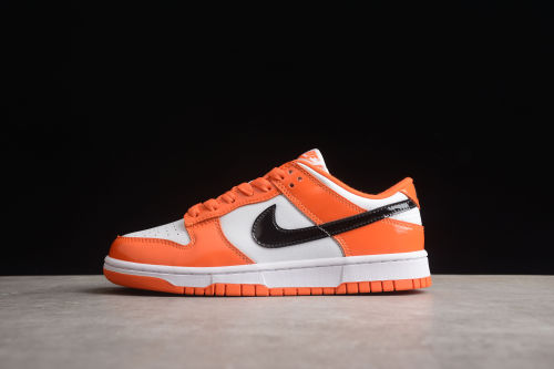 SB Dunk Low White Black Orange DJ9955-800