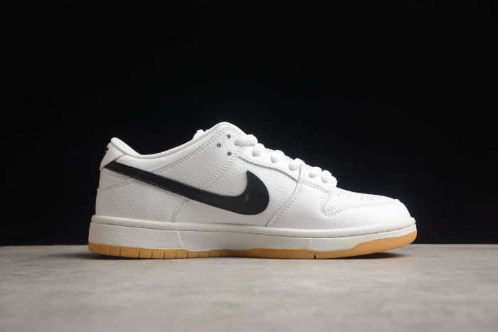 SB Dunk Low Pro lso White Gum White Black CD2563-101