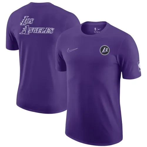 Los Angeles Lakers Casual T-shirt Purple 2023