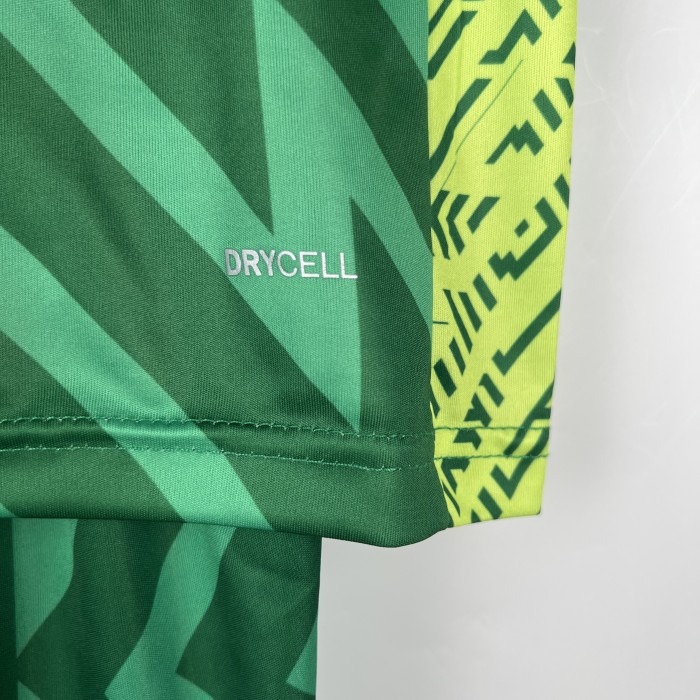Manchester City Kids Goalkeeper Jersey 23/24 Green