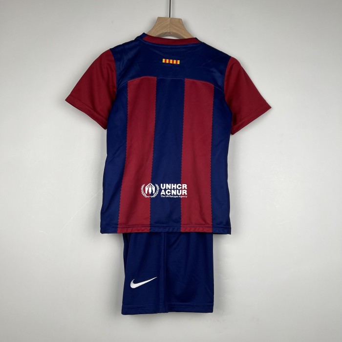 Barcelona Home Kids Jersey 23/24
