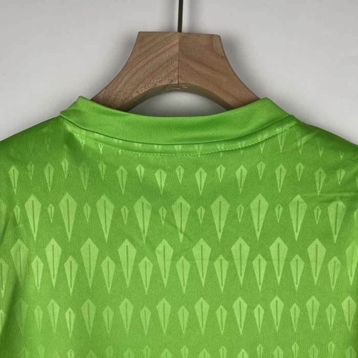 Arsenal Green Goalkeeper Kids Jersey 23/24