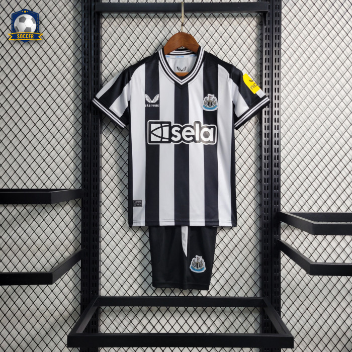 Newcastle United Home Kids Jersey 23/24