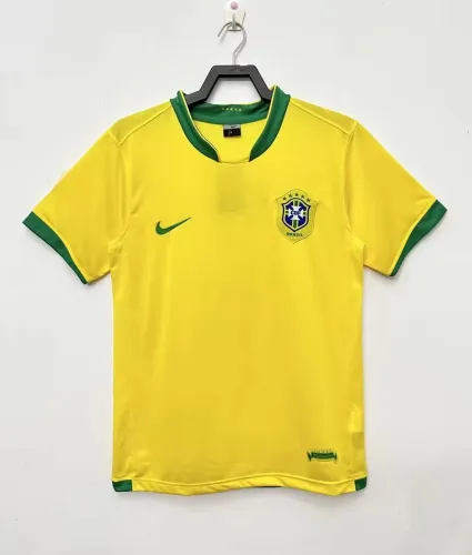 Brazil  Home Retro Jersey 2006