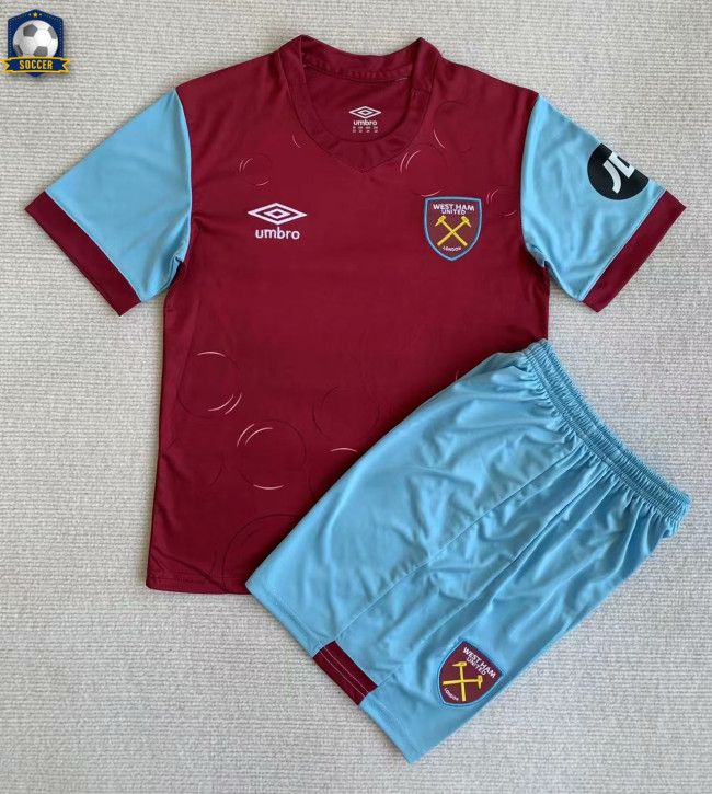 West Ham United Home Kids Jersey 23/24