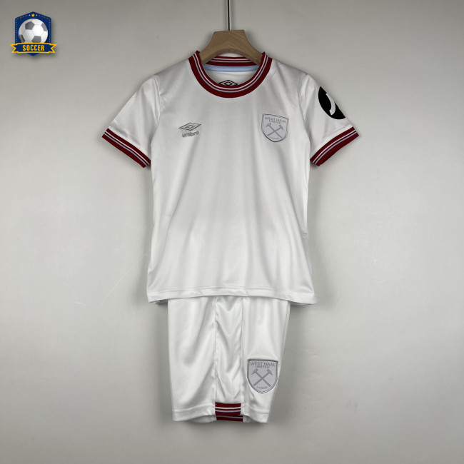 West Ham United Away Kids Jersey 23/24