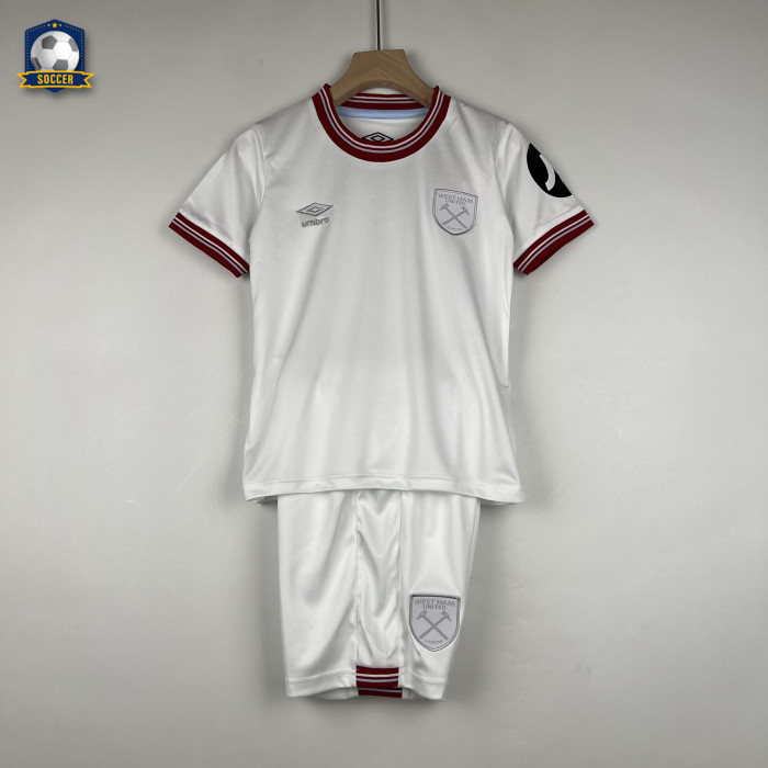 West Ham United Away Kids Jersey 23/24