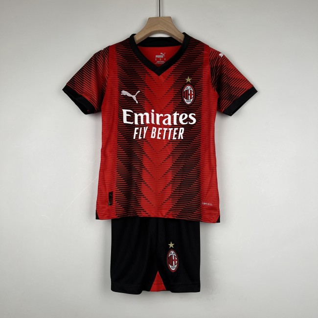 AC Milan Home Kids Jersey 23/24