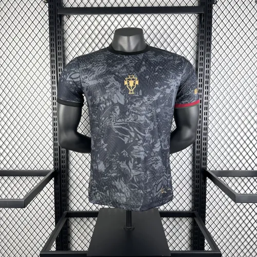 Portugal Black Special Edition Player Version Man Jersey 23/24