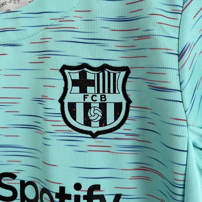 Barcelona Third Kids Jersey 23/24