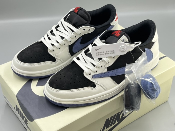 Travis Scott x Air Jordan 1 Blue Bottom