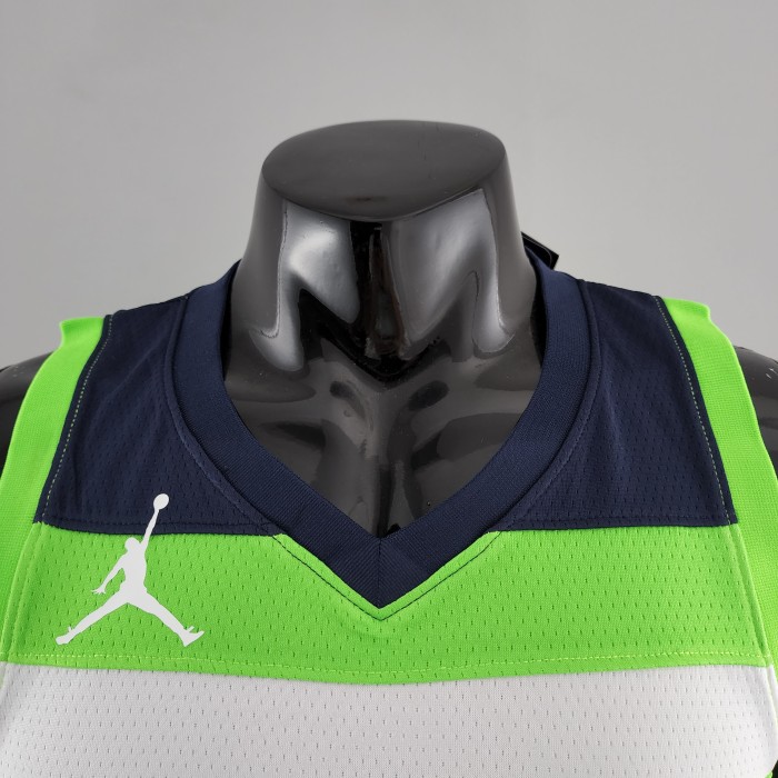 Derrick Rose Minnesota Timberwolves Swingman Jersey Green