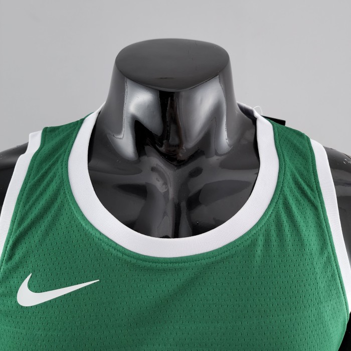 Jaylen Brown Boston Celtics Platinum Swingman Jersey Green Gold