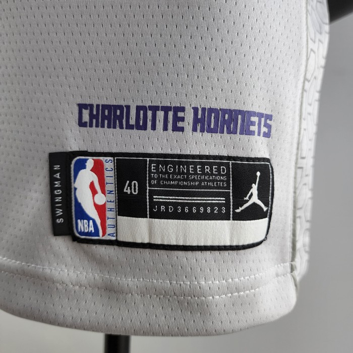 Kelly Oubre Jr. Charlotte Hornets Swingman Jersey Grey 2019