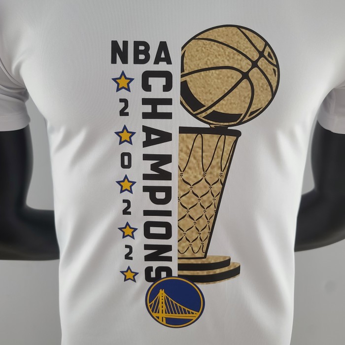 Stephen Curry Golden State Warriors 2022 Champions Casual T-shirt White