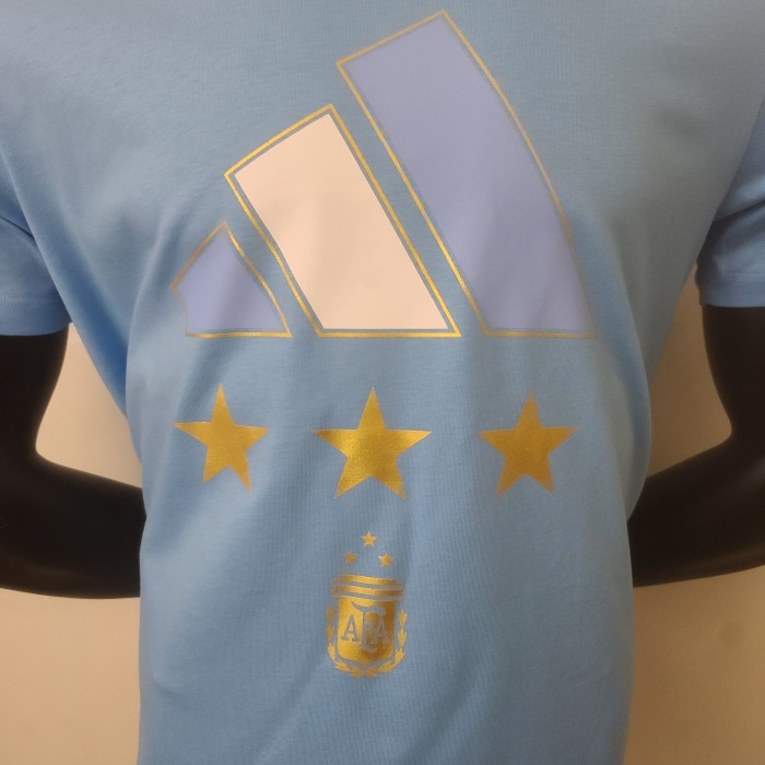 Argentina Casual T-shirt Blue