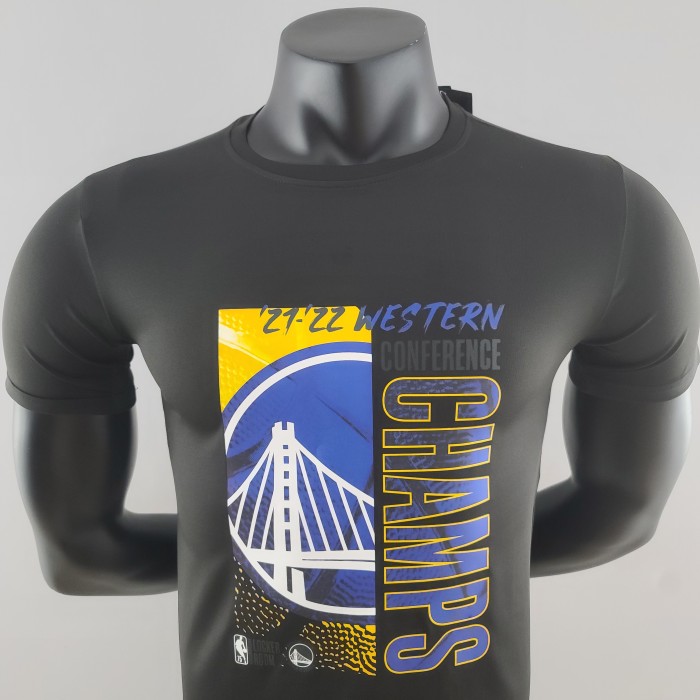 Golden State Warriors Western Conference Champs Casual T-shirt Black