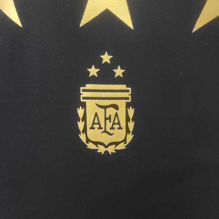 Argentina Casual T-shirt Black