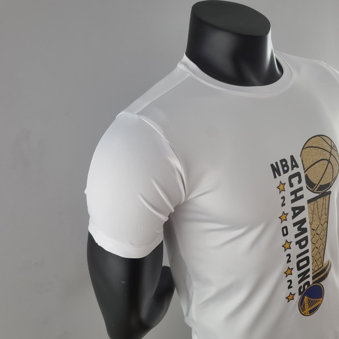 Stephen Curry Golden State Warriors 2022 Champions Casual T-shirt White