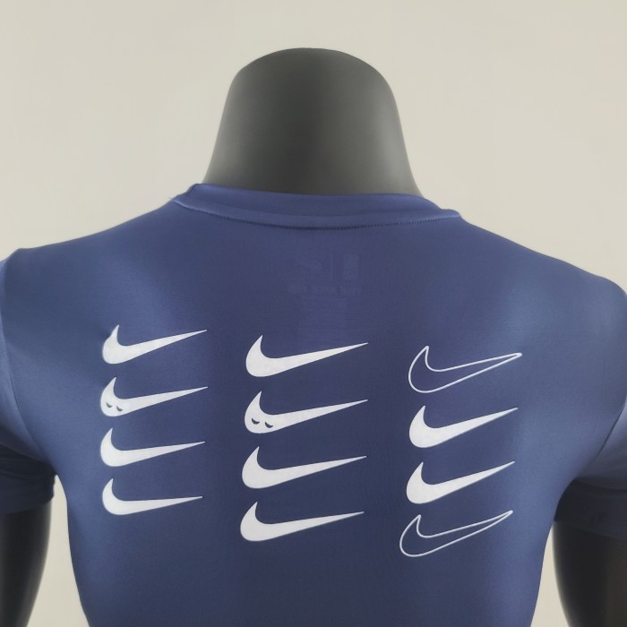 Nk Casual T-shirt Royal Blue