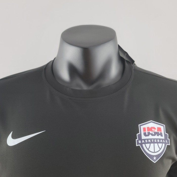 USA Basketball Team Casual T-shirt Black