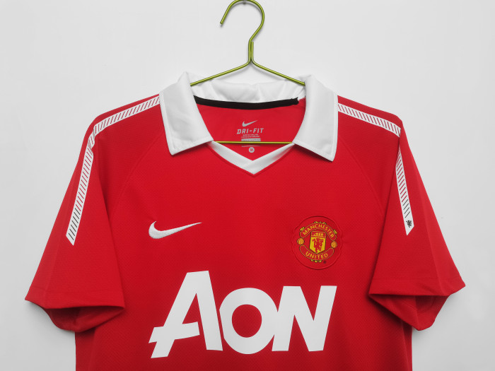 Manchester United Home Retro Jersey 2010/11