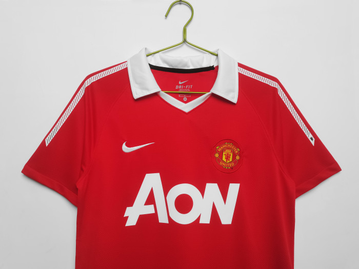 Manchester United Home Retro Jersey 2010/11