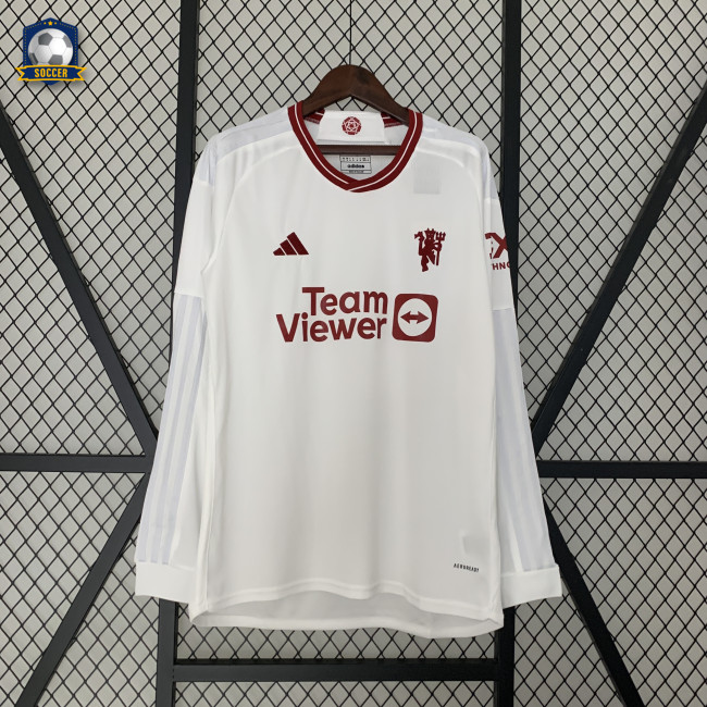 Manchester United Third Man Long Sleeve Jersey 23/24