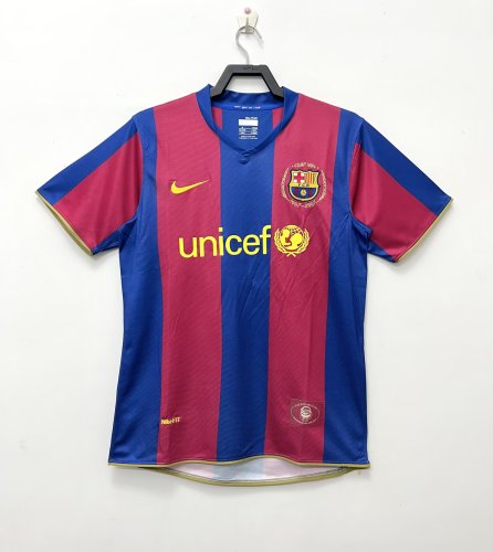 Barcelona Home Retro Jersey 2007/08