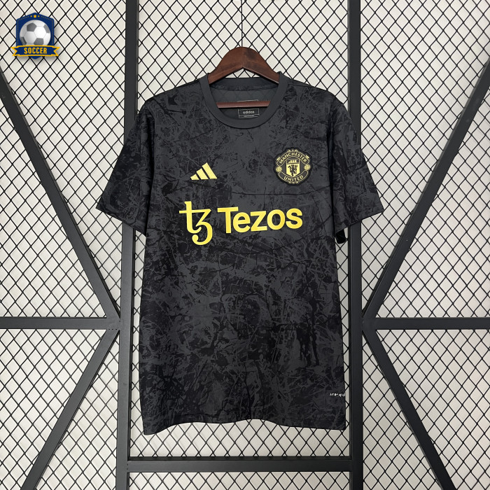 Manchester United Stone Roses Pre-Match Man Jersey 23/24