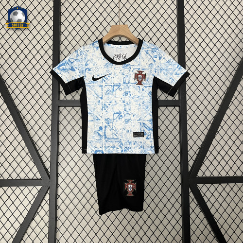Portugal Euro 2024 Away Kids Suit