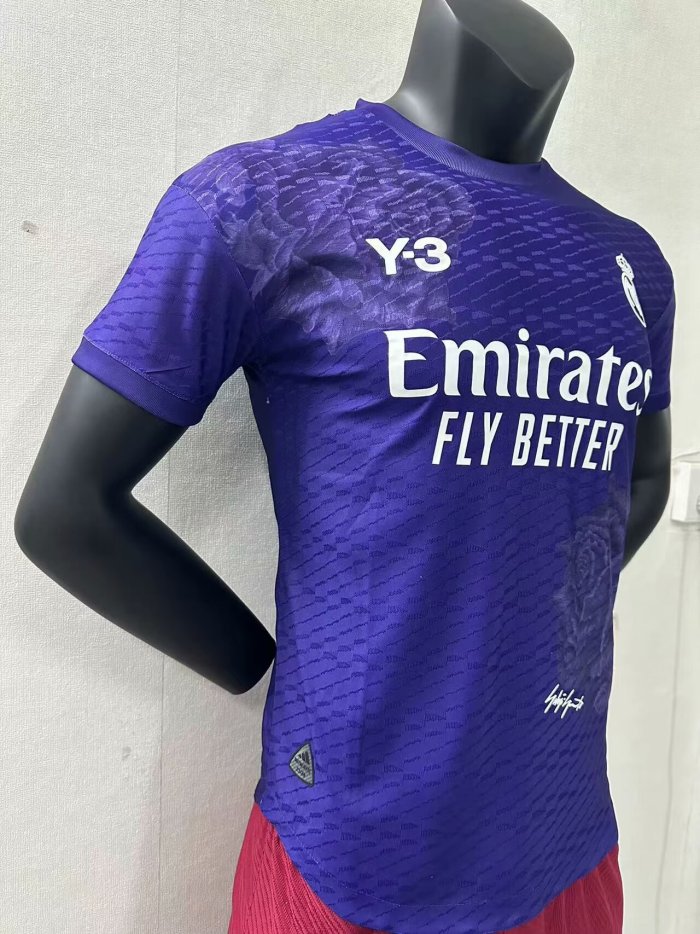 Real Madrid Y-3 Player Jersey 23/24 Purple