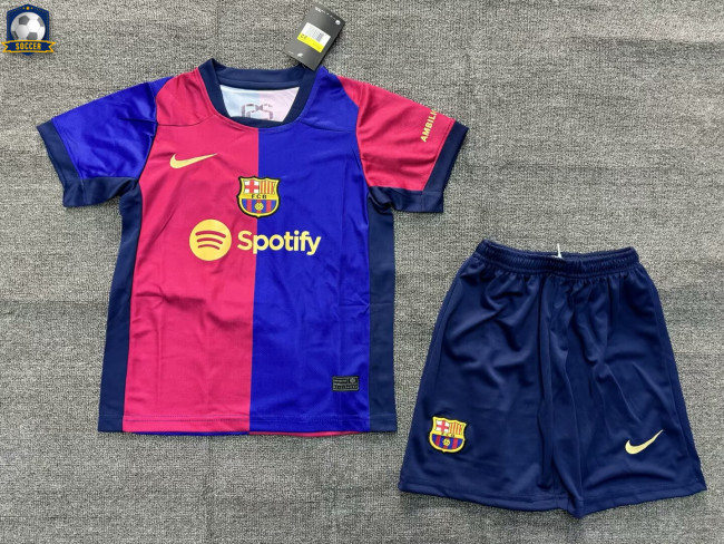 Barcelona Home Kids Suit 24/25