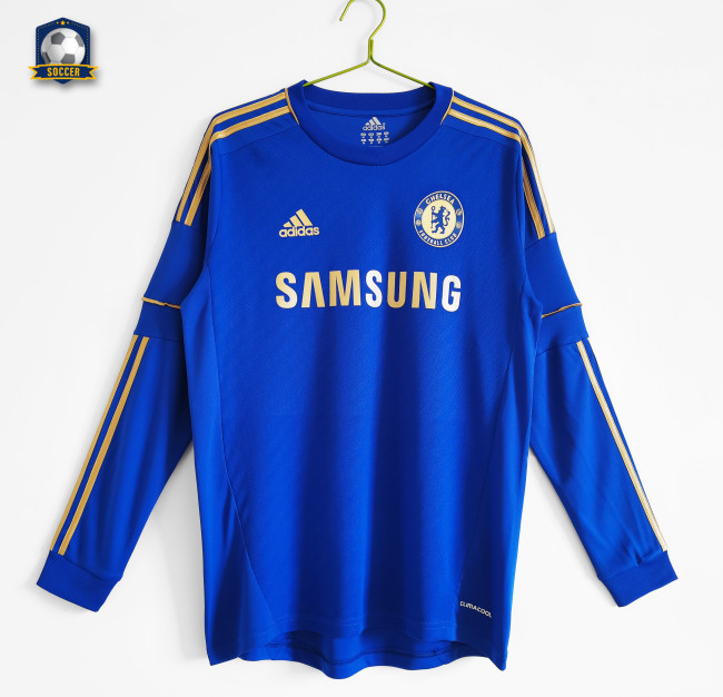 Chelsea Home Long Sleeve Retro Jersey 2012/13