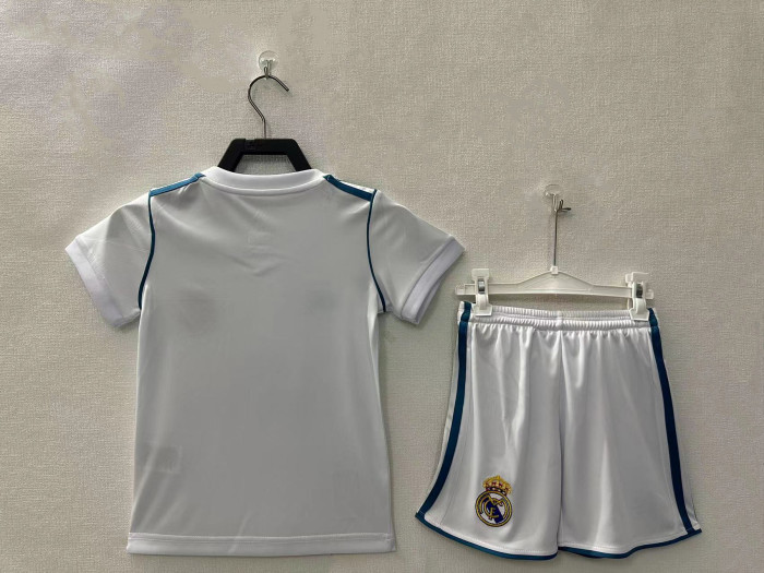 Real Madrid Home Retro Kids Suit 17/18