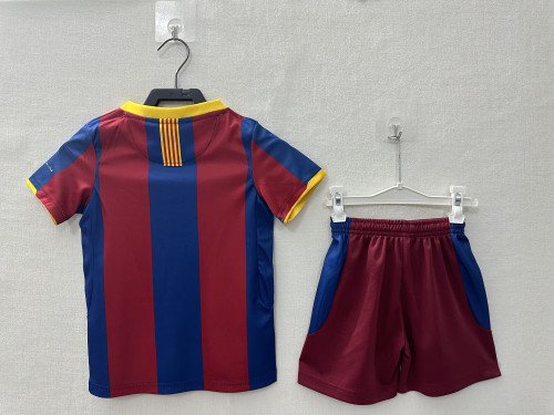 Barcelona Home Retro Kids Suit 2010/11